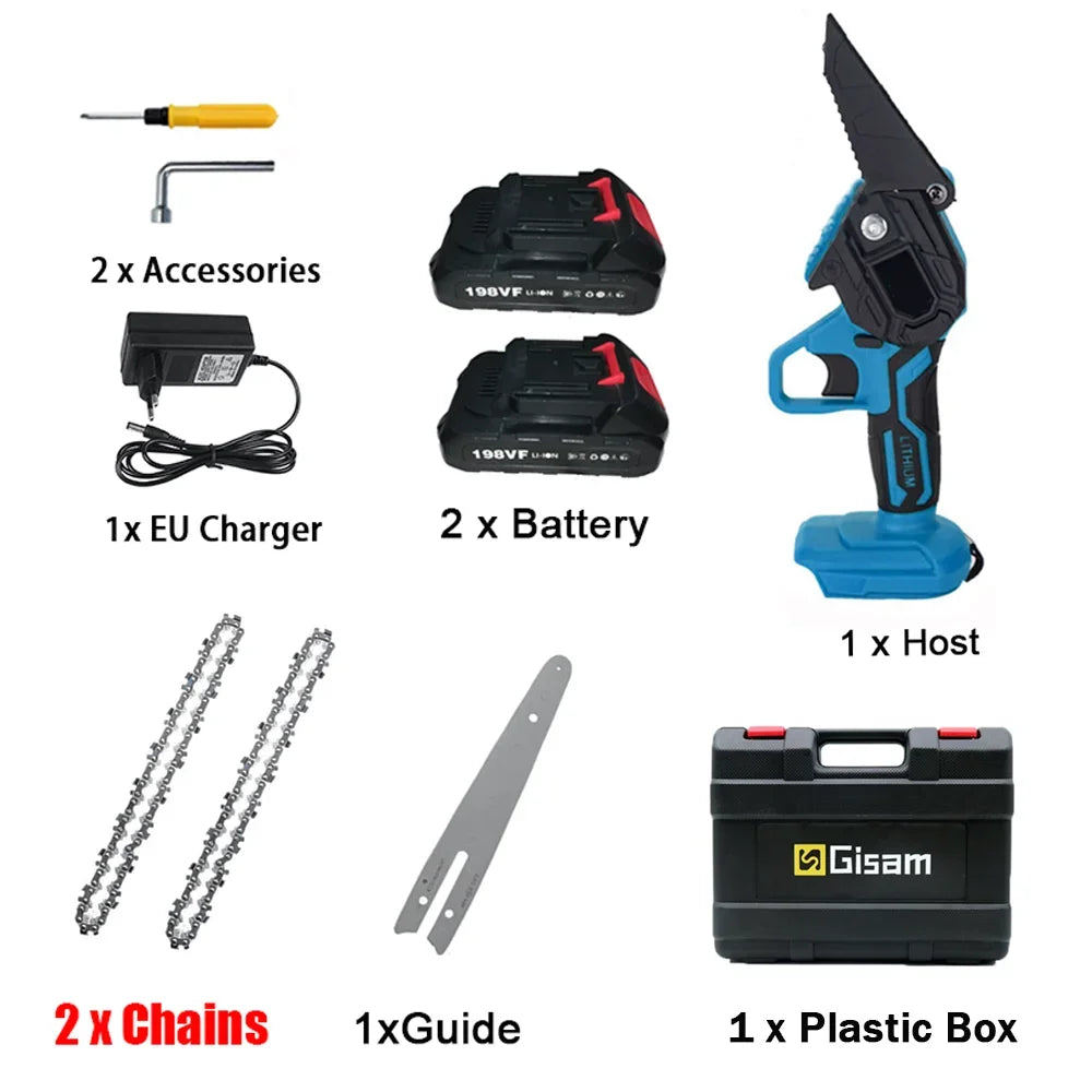 6 Inch Cordless Electric Chain Saw