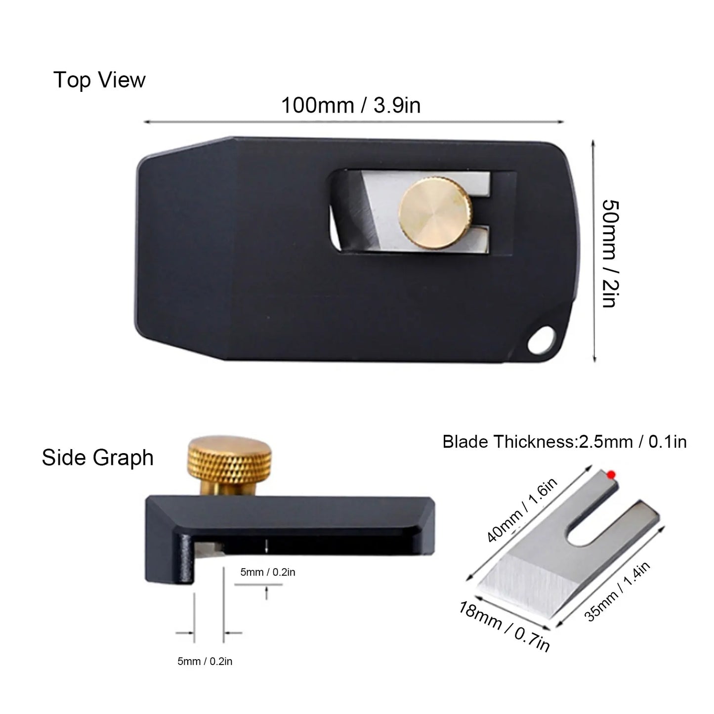 Woodworking Edge Trimmer Banding Planer